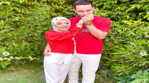 أحمد حسن يٌقبل يد زوجته زينب: حبيبتى و نور عينى