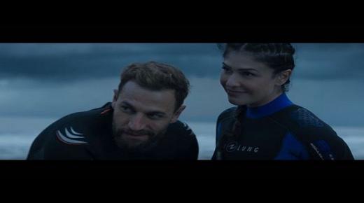 بسمة ونيقولا معوض في مشهد من فيلم “ماكو”