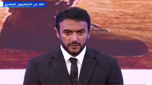 مجسد شخصية عشماوي في “الإختيار” للسيسي: شرف كبير أني واقف قدامك