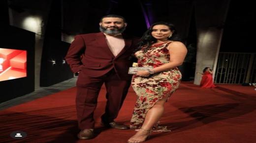 بفستان مكشوف ولحية طويلة.. إطلالات غريبة لمحمد فراج وخطيبته في مهرجان الجونة